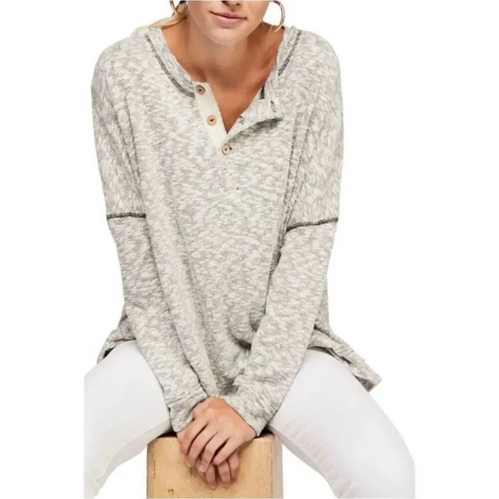 Free People Beach Sleep to Dream Henley M